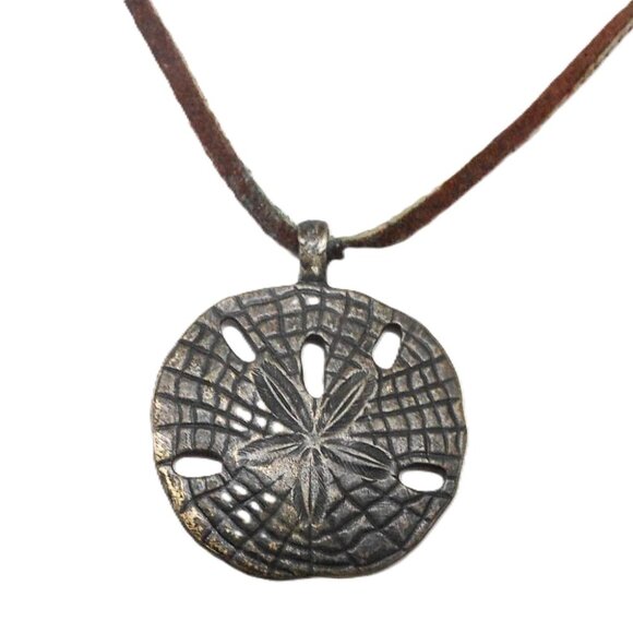 Vintage Y2K Bebe Sand Dollar Pendant Necklace - Picture 1 of 8